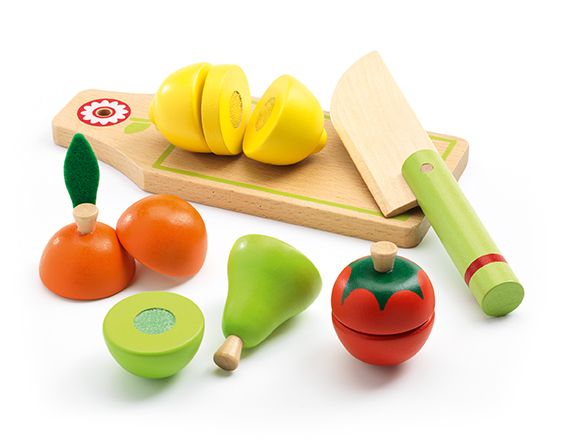 paling Mijnenveld Handvest DJECO Speelgoed Houten Speelfruit- en groenten | Speelfruit met snijplank paling Mijnenveld Handvest DJECO Speelgoed Houten Speelfruit- en groenten | Speelfruit met snijplank