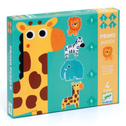 Djeco puzzel primo jungle dieren