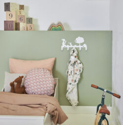 Kinderkapstok wit metaal Bexley