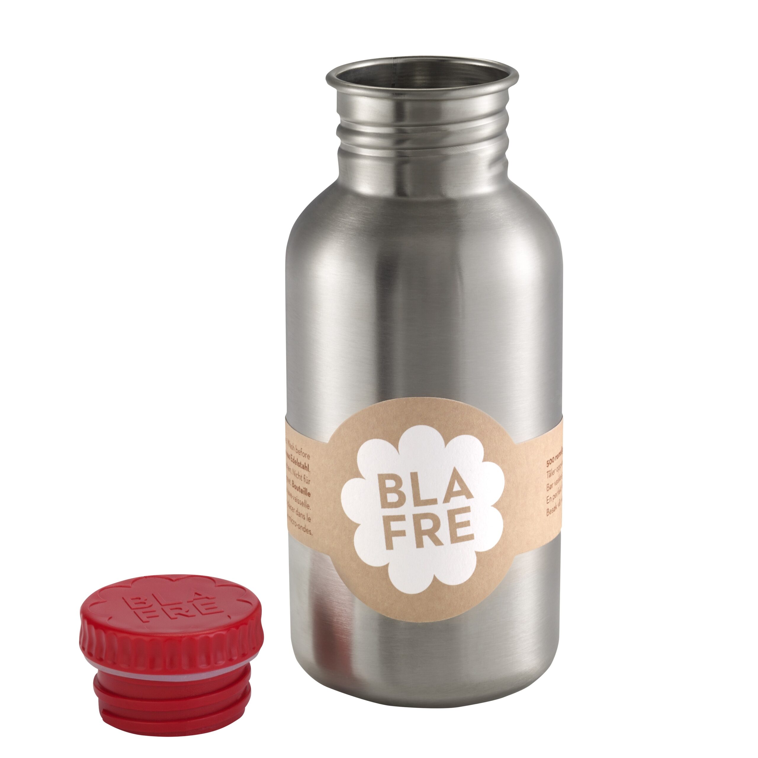 Blafre RVS drinkfles kleur rood