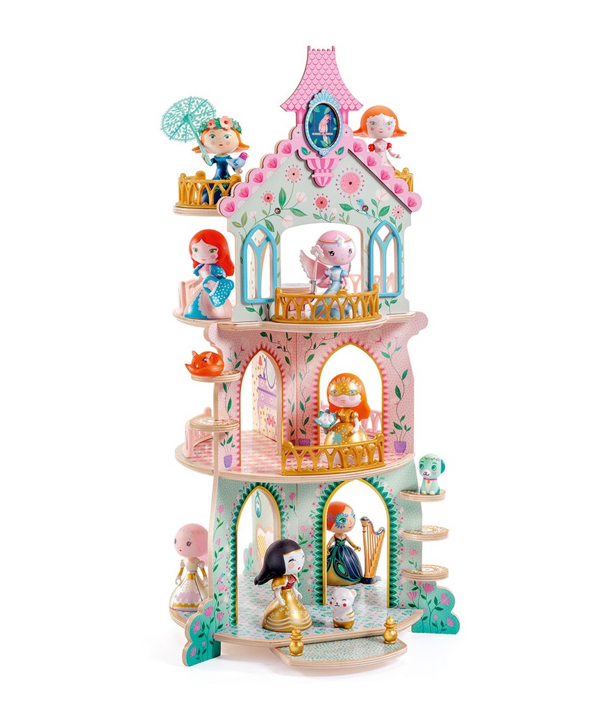 Begunstigde Vreemdeling cowboy DJECO Speelgoed Prinsessen Toren van Hout | Prinsessen speelgoed kopen
