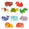 Djeco puzzel duo 10 puzzel dieren