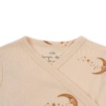 Konges Sløjd romper overslag longsleeve moon blush