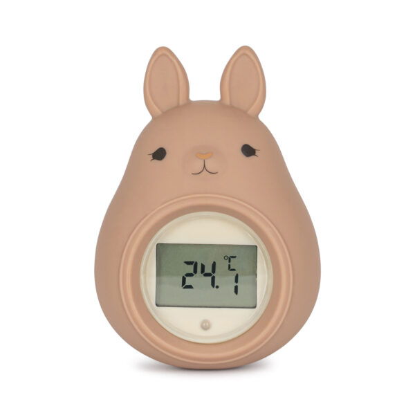 Konges Slojd siliconen badthermometer bunny blush