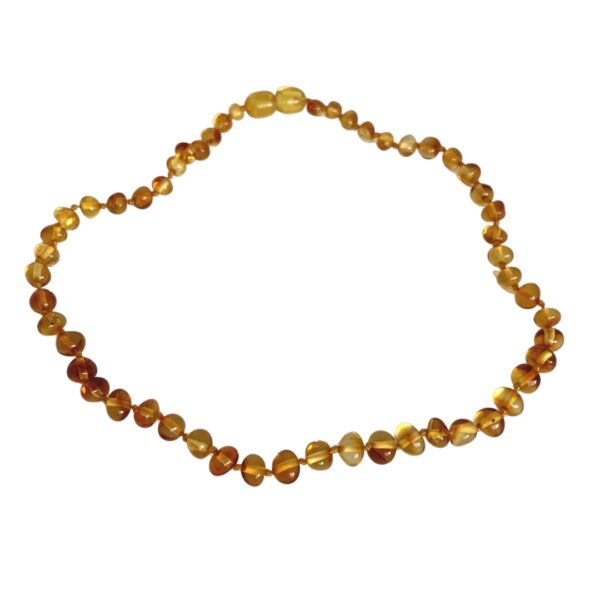 Amber ketting honey van Saga Copenhagen