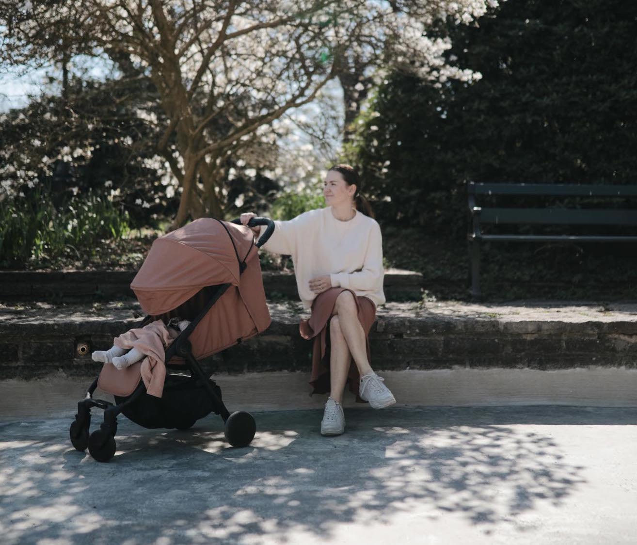 Elodie_Mondo_buggy_compact_burned_clay-sfeerbeeld-1 Buggy Mondo compact kleur burned clay zonnekap