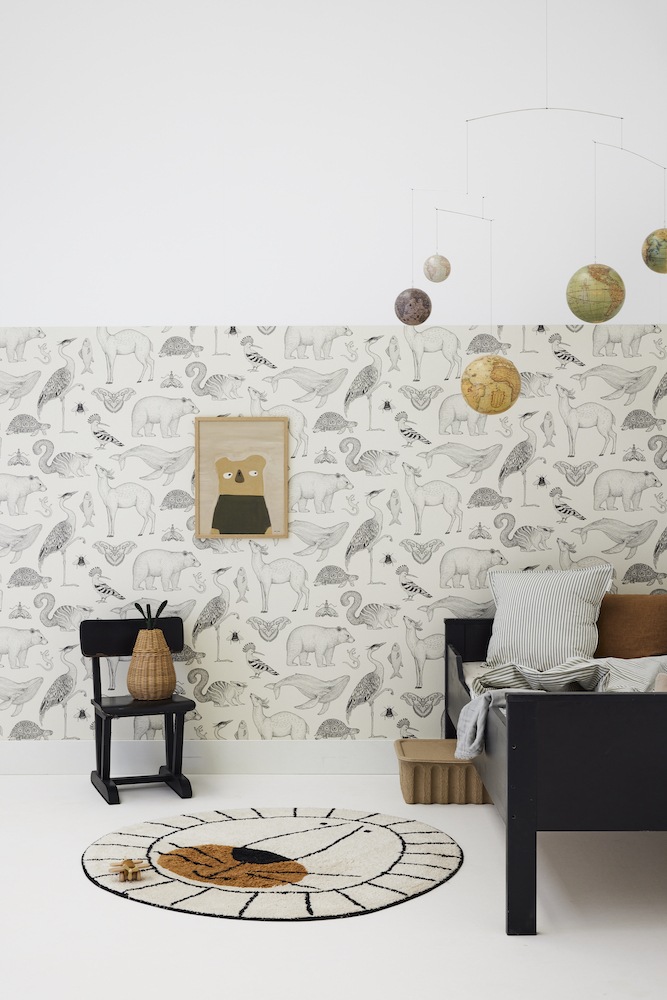 Vloerkleed lion naturel Tapis Petit