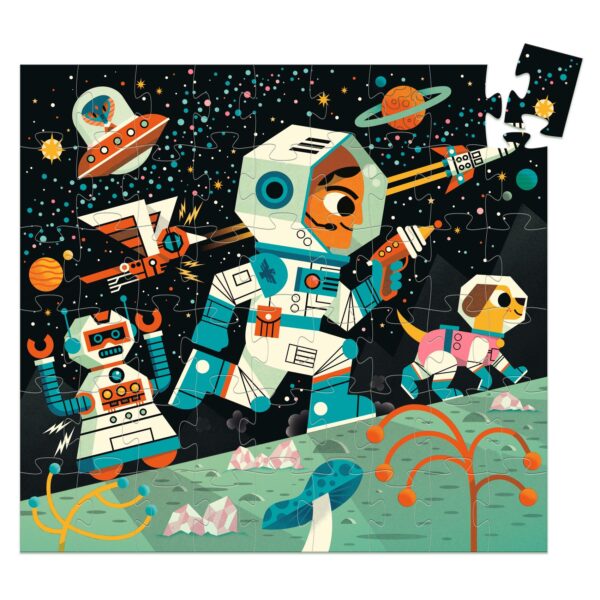 Djeco puzzel ruimtestation en astronauten