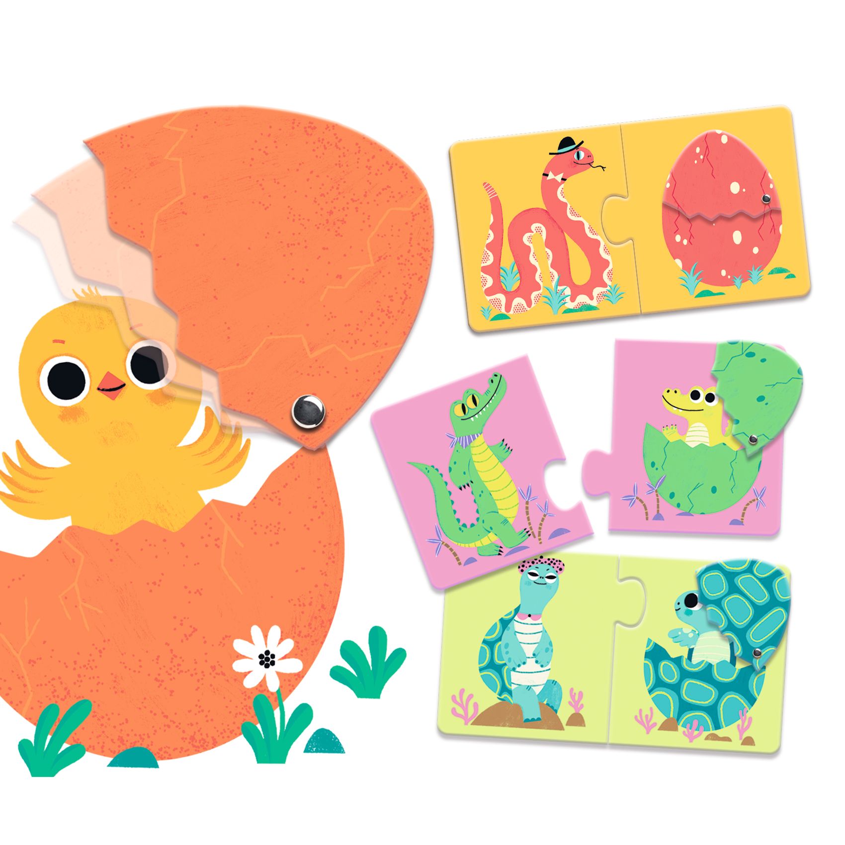 Djeco_puzzel_duo_dieren_ei_dreumesenzo-3 Djeco puzzel dieren in het ei