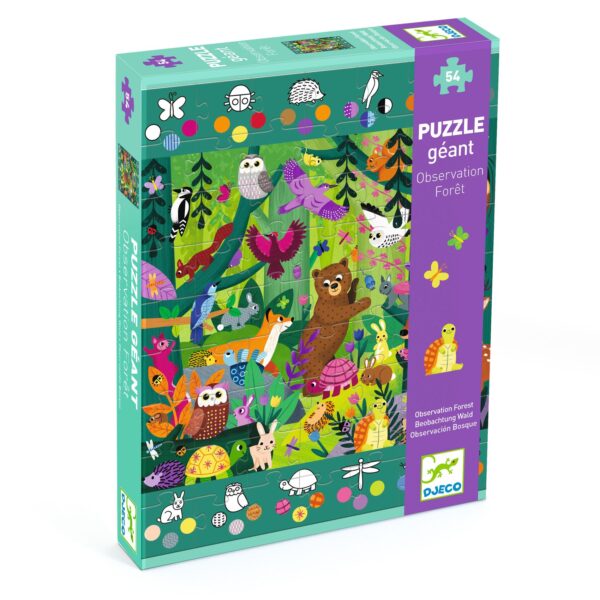 Grote observation puzzel jungle thema merk Djeco