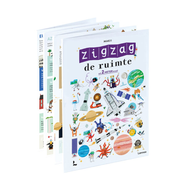 Zigzag kinderboek de ruimte