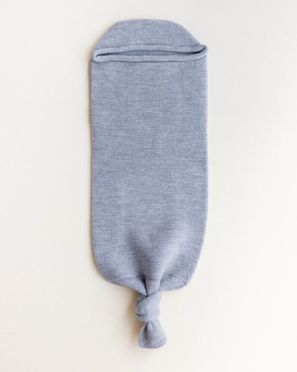 Hvid cocoon grey melange