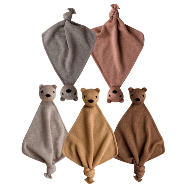 Hvid knuffeldoekjes Teddy Tokki meerdere kleuren
