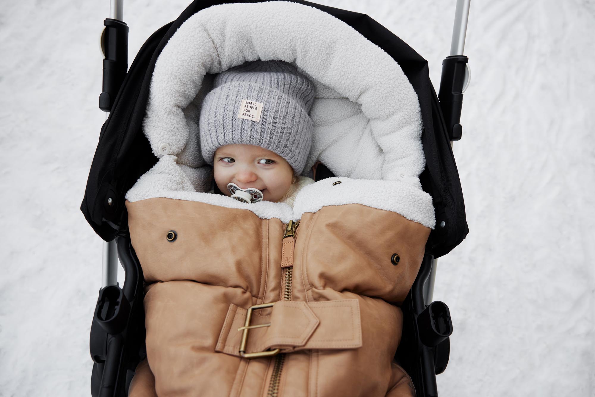 Elodie voetenzak Aviator brown voor kinderwagen en buggy