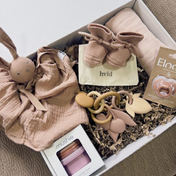 Baby cadeaubox roze droom