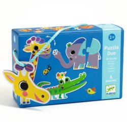 Djeco duo puzzel wilde dieren