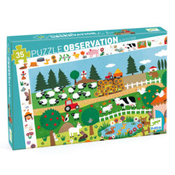 Djeco observation puzzel op de boerderij