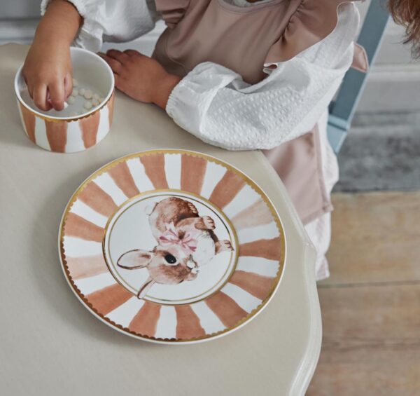 Elodie porseleinen eetset bunny darling