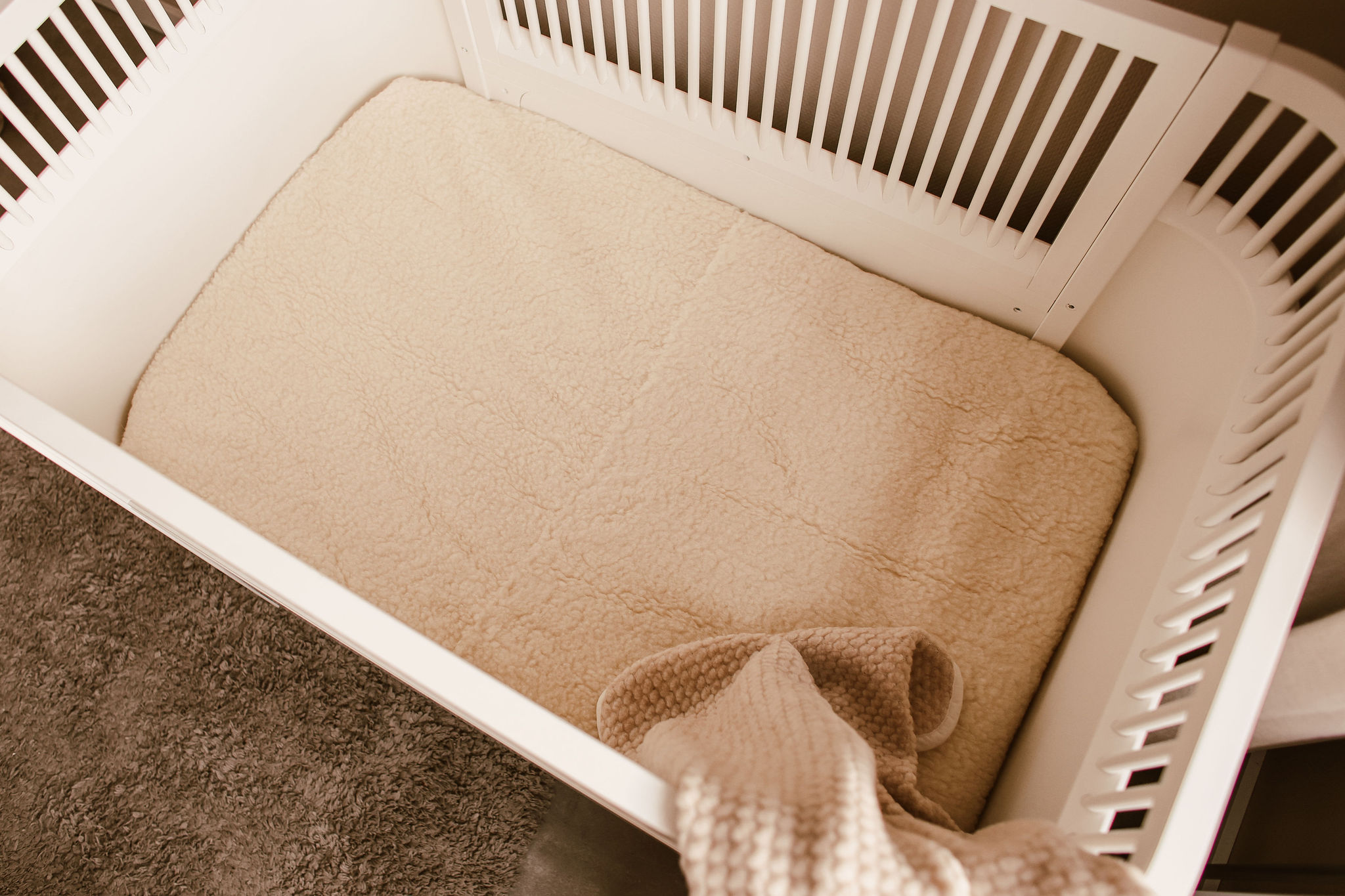 Kicolabel hoeslaken 100% Merinowol ledikant