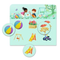 Djeco lotto spel in huis