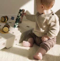 Modu babyactiviteitenset 10 delig sand-honey