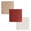 Hvid babydeken blanket Freddie sand cream wild-berry