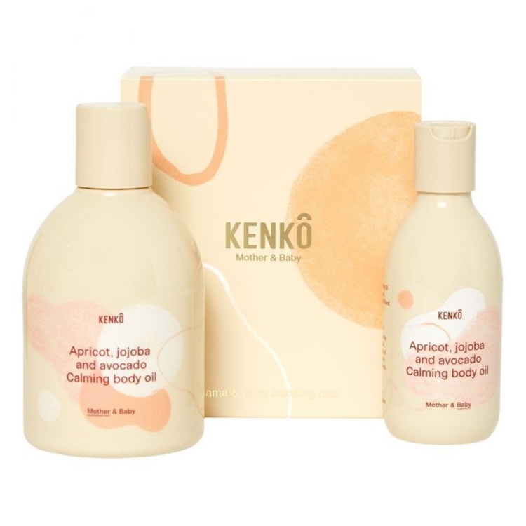 Kenko-cadeauset-mama-baby_bondingduo Kenkô cadeauset bonding duo body olie mama en baby