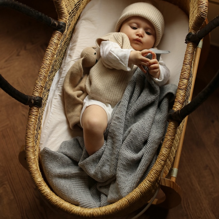 Hvid spencer vest harvey baby cream