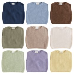 Hvid spencer vest harvey baby 0-6 en 6-12 maanden