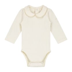 Gray Label cream romper met kraag en lange mouw