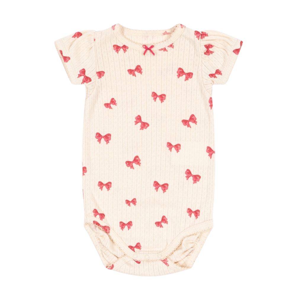 Konges Sløjd romper korte mouw rosia bow