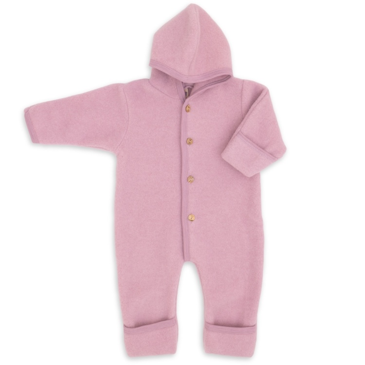 Engel Natur overall 100% wolfleece rosewood