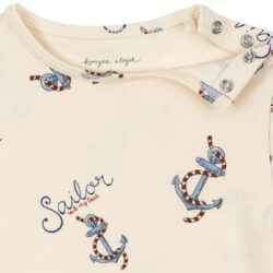 Konges Sløjd romper met korte mouw rock my boat