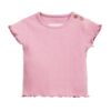 Play Up rib t-shirt urze roze