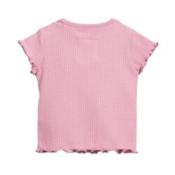 Play Up rib t-shirt urze roze