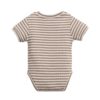 Play Up rib romper striped rocks