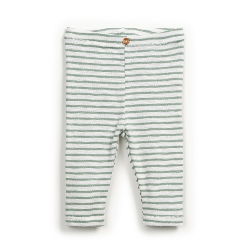 Play Up legging gestreept groen