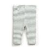 Play Up legging gestreept groen