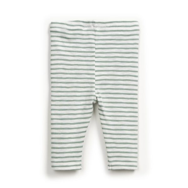 Play Up legging gestreept groen