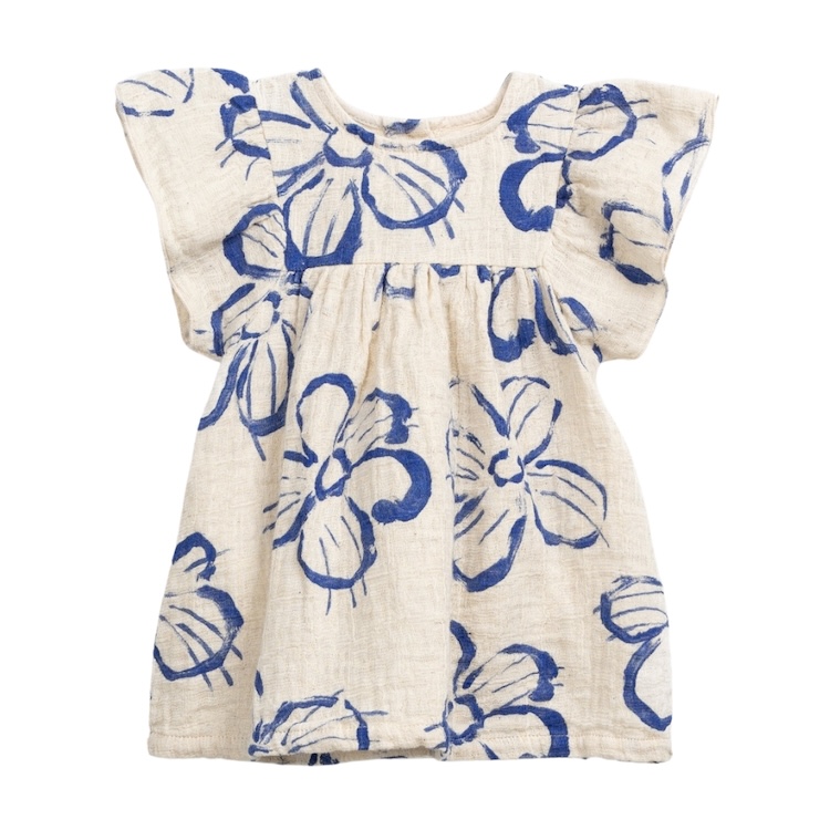 Play Up printed woven dress jurk grès