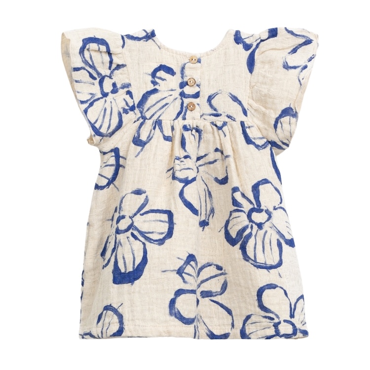 Play Up printed woven dress jurk grès