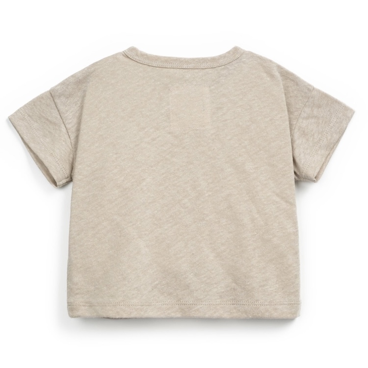 Play Up t-shirt korte mouw pottery linnen katoen