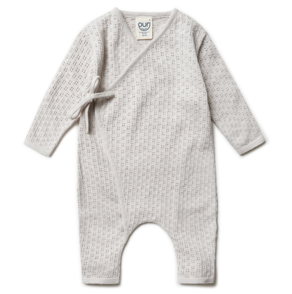 Puri Organic boxpakje Ajour beige melange