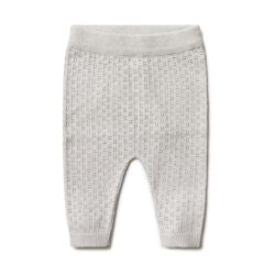 Puri Organic baby broek ajour beige melange