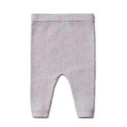Puri Organic baby broek gebreid lavendel