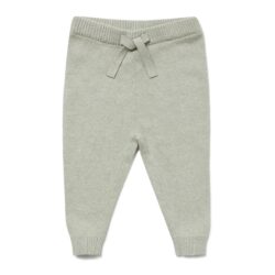 Puri Organic broek biokatoen en linnen saliegroen