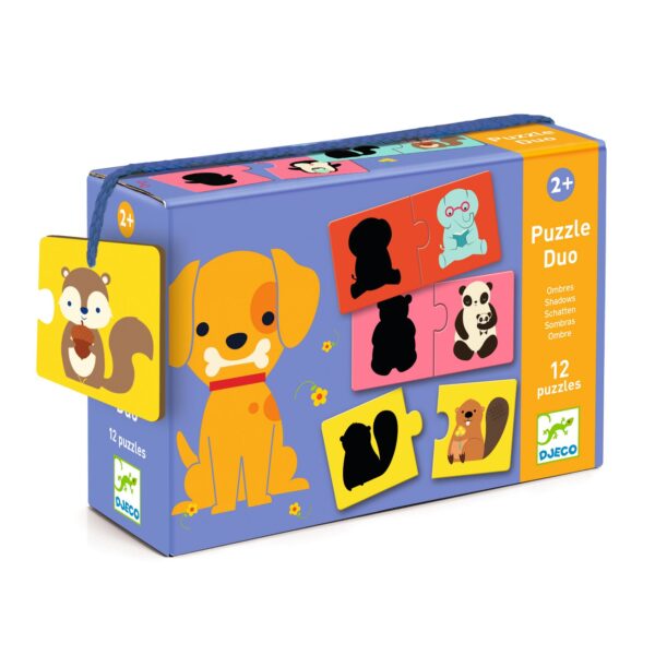 Djeco puzzel duo schaduwen