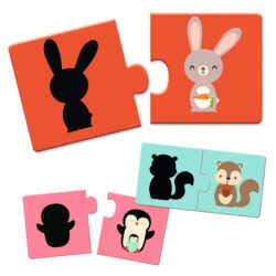 Djeco puzzel duo schaduwen