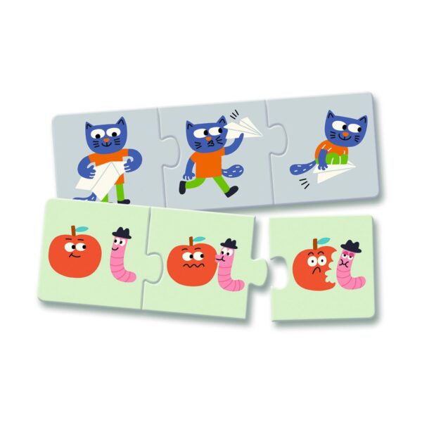 Djeco puzzel trio verhalen