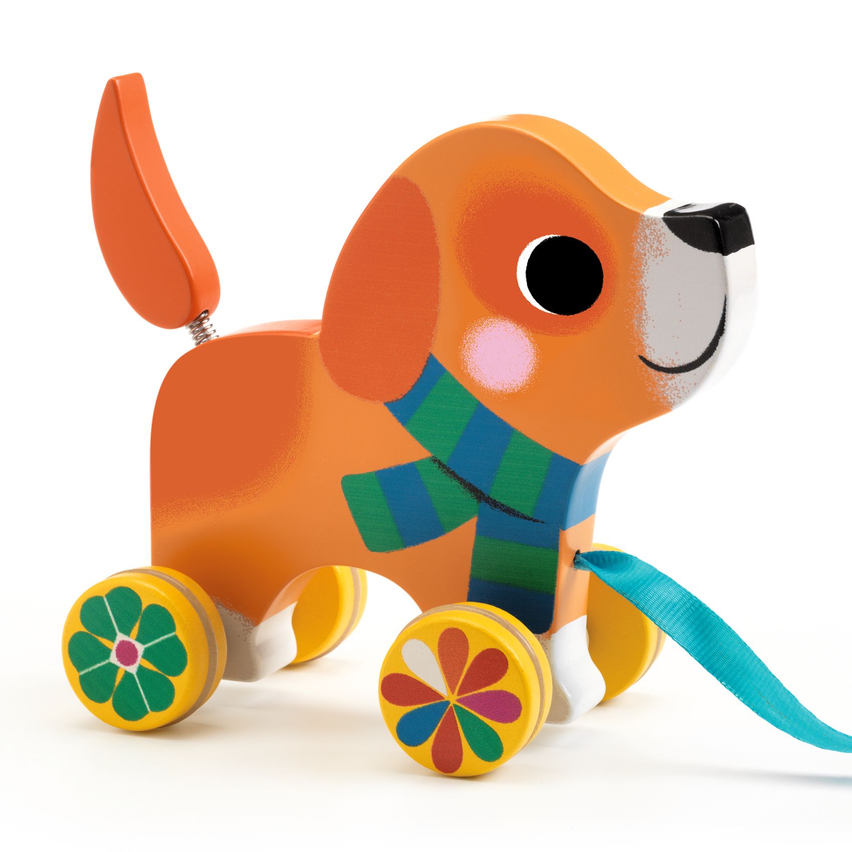 Djeco trekfiguur hond Lou